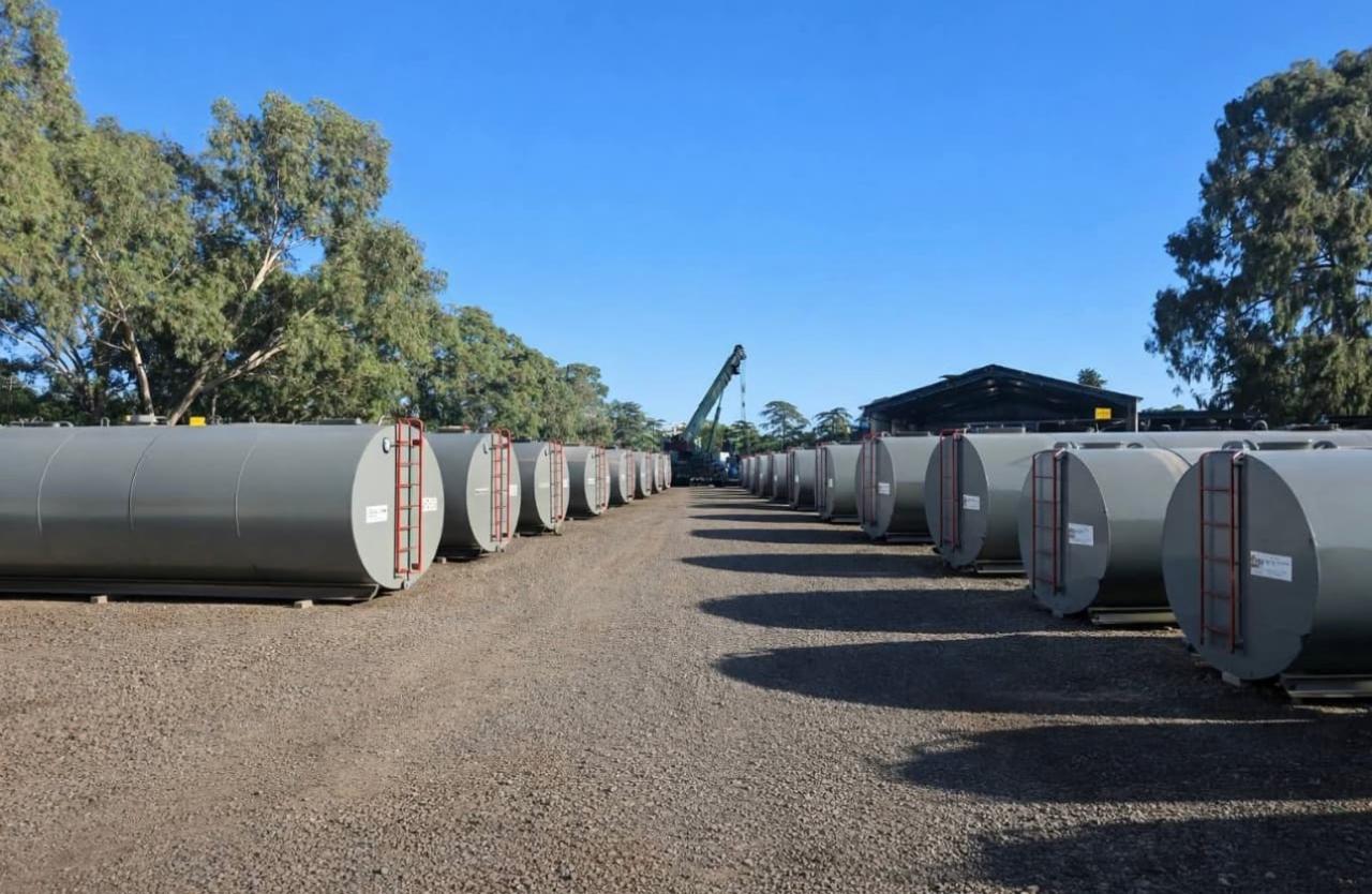 Frequency Petroleum bulk fuel storage tanks